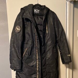 Men’s long jacket size L Boy London